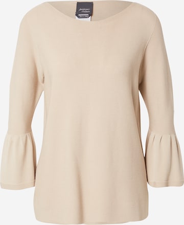 Pull-over 'ABBAZIA' Persona by Marina Rinaldi en beige : devant