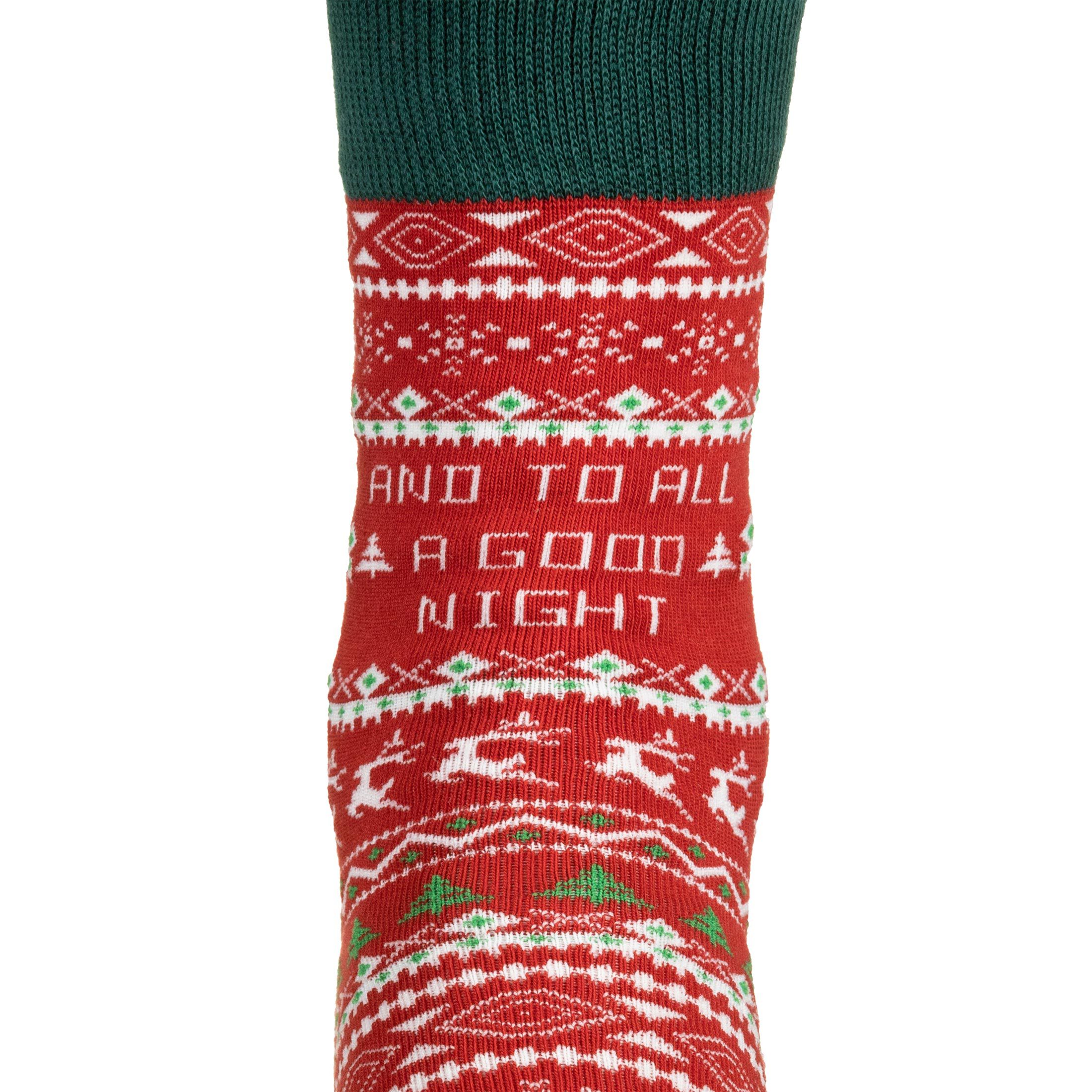 Urban Classics Socken Santa in Merlot, Smaragd 