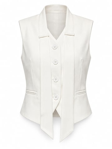 Gilet Ombre en blanc : devant