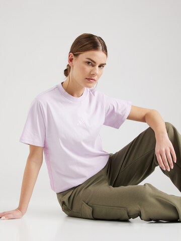 ADIDAS SPORTSWEAR Performance shirt 'Essentials' in Purple: front