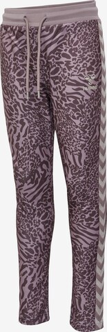 Coupe slim Pantalon de sport 'WILD' Hummel en violet