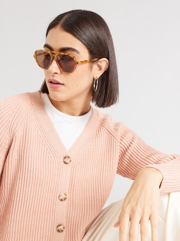 PIECES Knit Cardigan 'Silla' in Pink