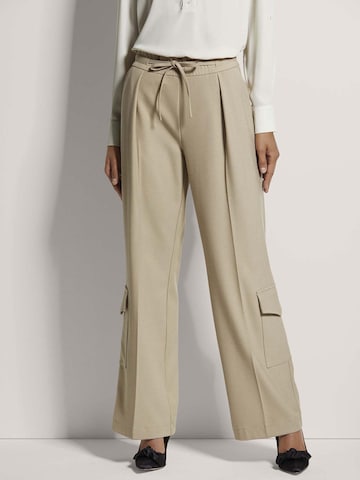 Loosefit Pantalon cargo MADELEINE en beige : devant