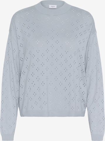 Pull-over 'OlineSZ' SAINT TROPEZ en bleu : devant