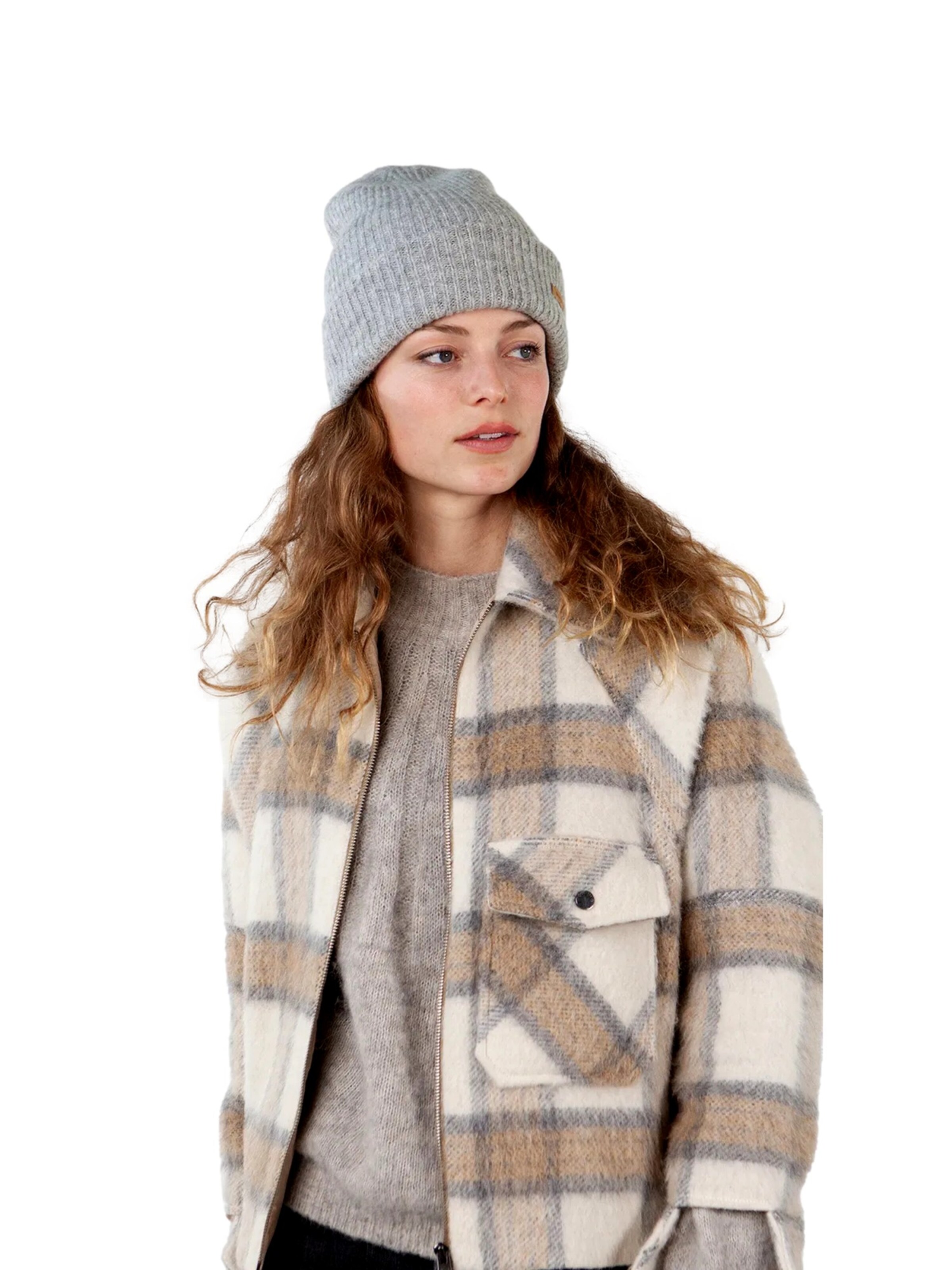 Barts Beanie 'Witzia' in Grey: front