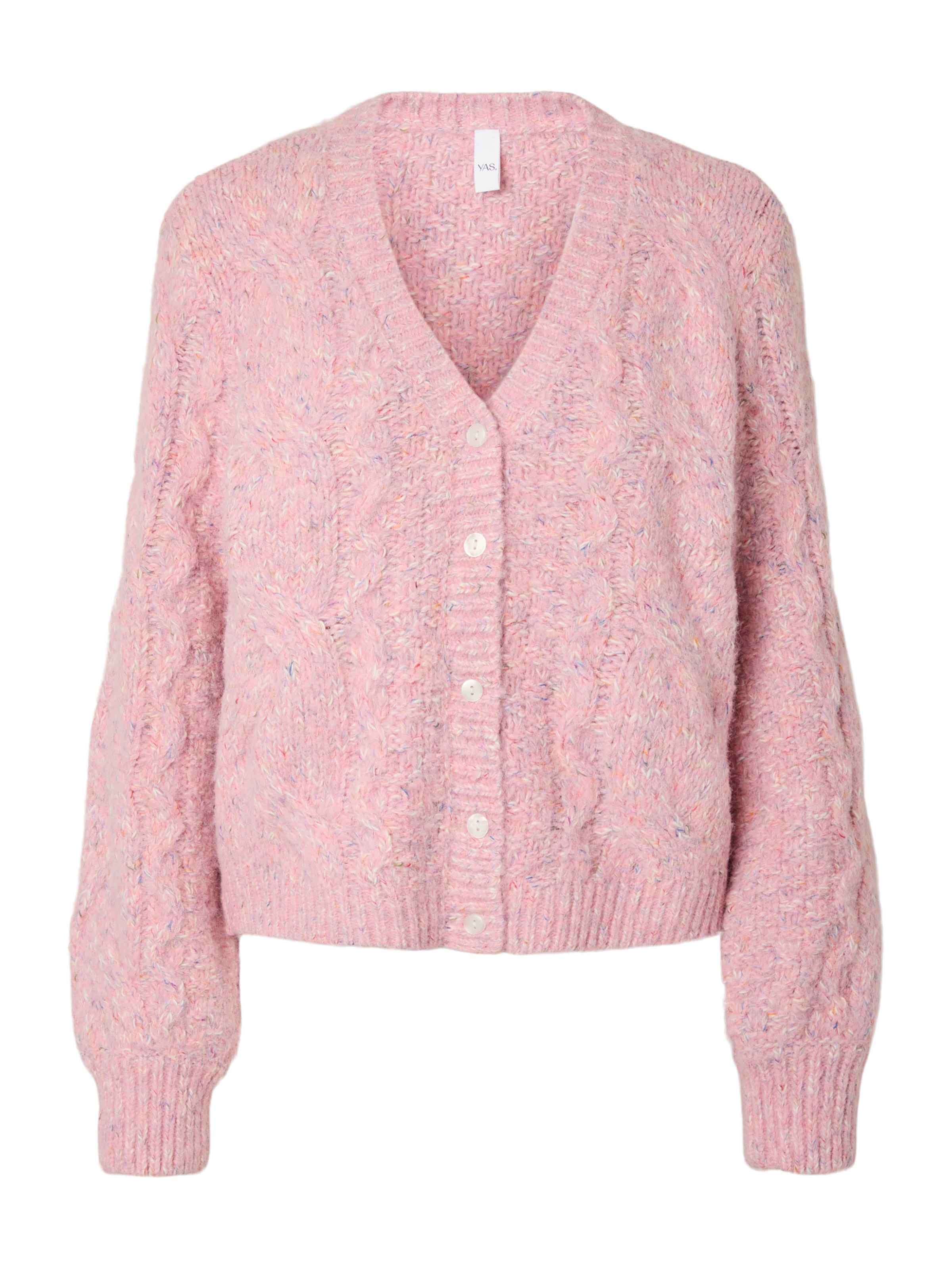 YAS - Cárdigan 'YASTRIN' en rosa: frente
