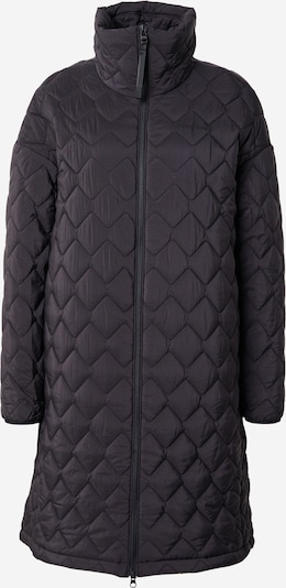 Didriksons Pitkä takki ulkoiluun 'NINO' värissä musta, Tuotenäkymä