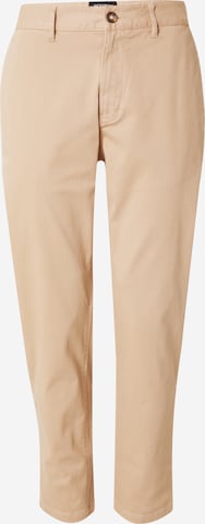 SCOTCH & SODA Tapered Chino nadrág 'Drift' - bézs: elől