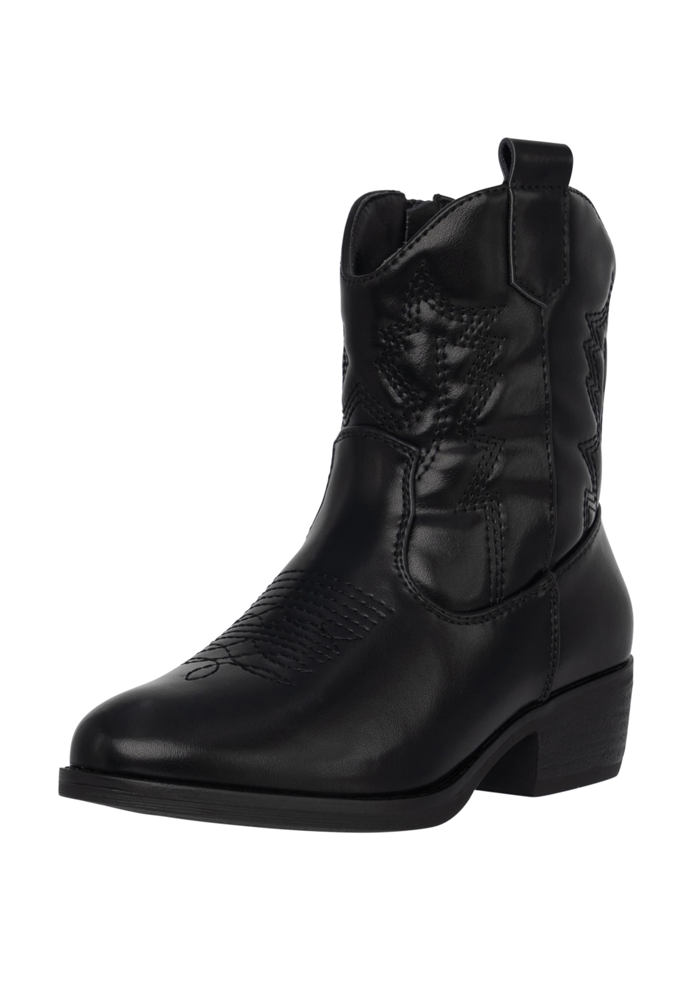 Bottes Salinyang en noir : devant
