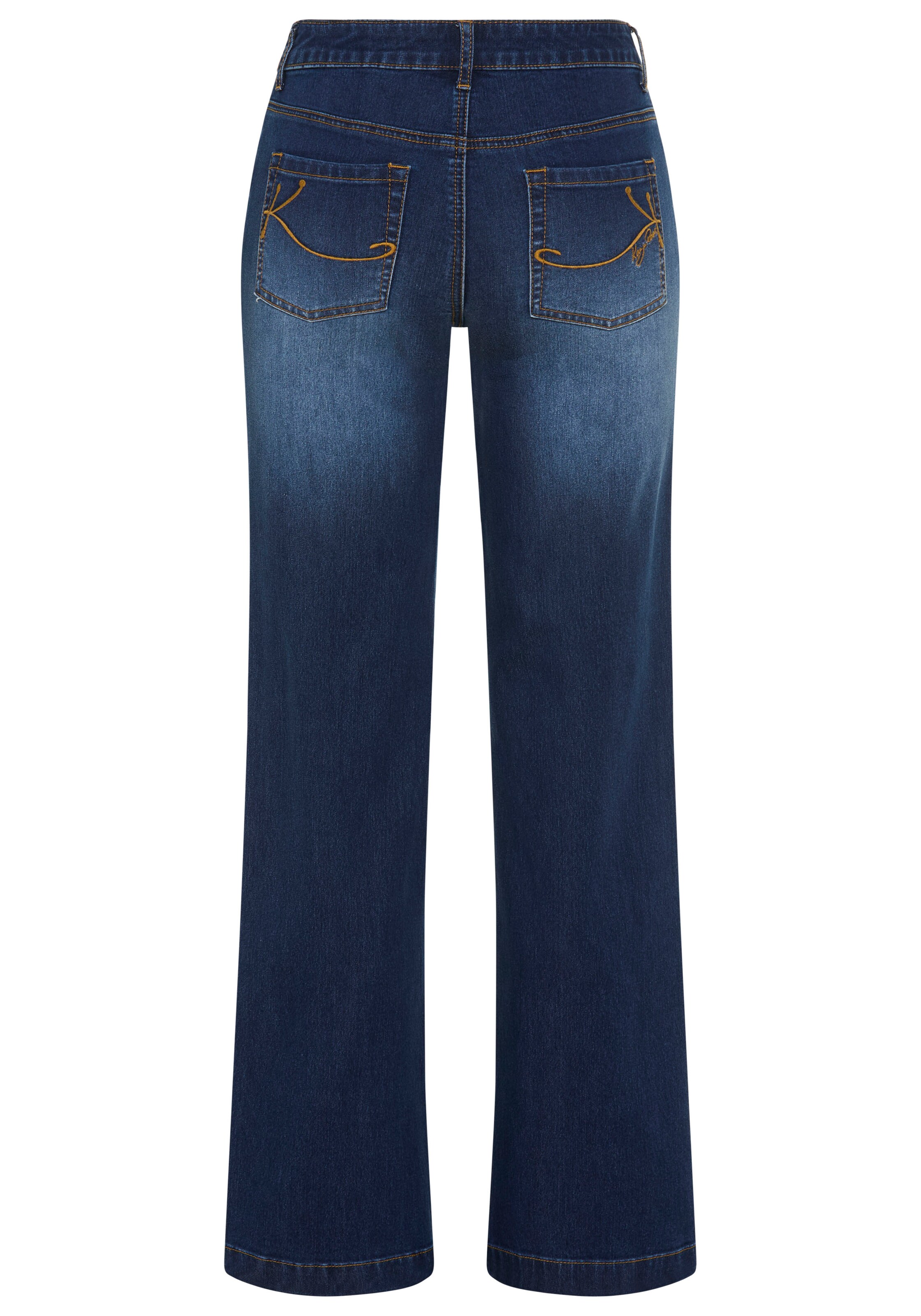 KangaROOS Wide leg Jeans in Blue