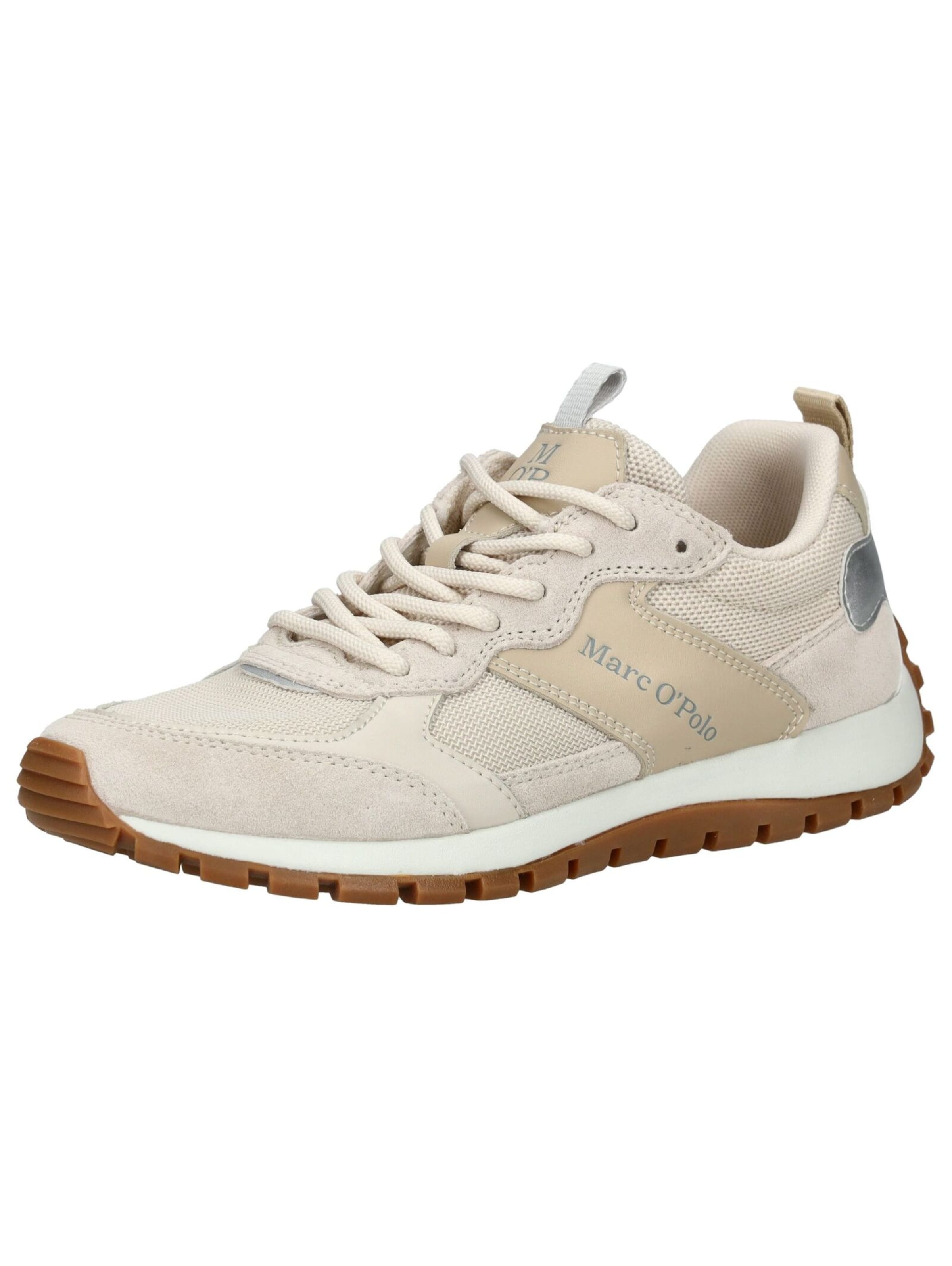 Sneaker bassa di Marc O'Polo in beige: frontale