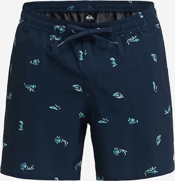 QUIKSILVER Badeshorts 'Stretch Printed Volley 16' in Blau: Vorderseite