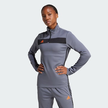 ADIDAS PERFORMANCE Functioneel shirt 'Tiro 25 Essentials' in Grijs: voorkant
