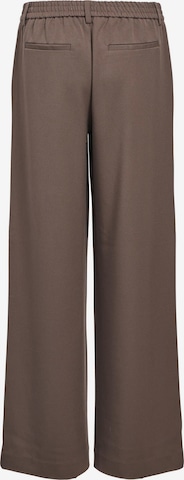 OBJECT Wide leg Broek 'Lisa' in Bruin