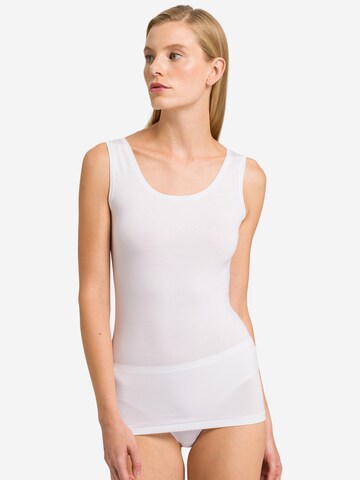 Hanro Undershirt 'Soft Touch' in White: front