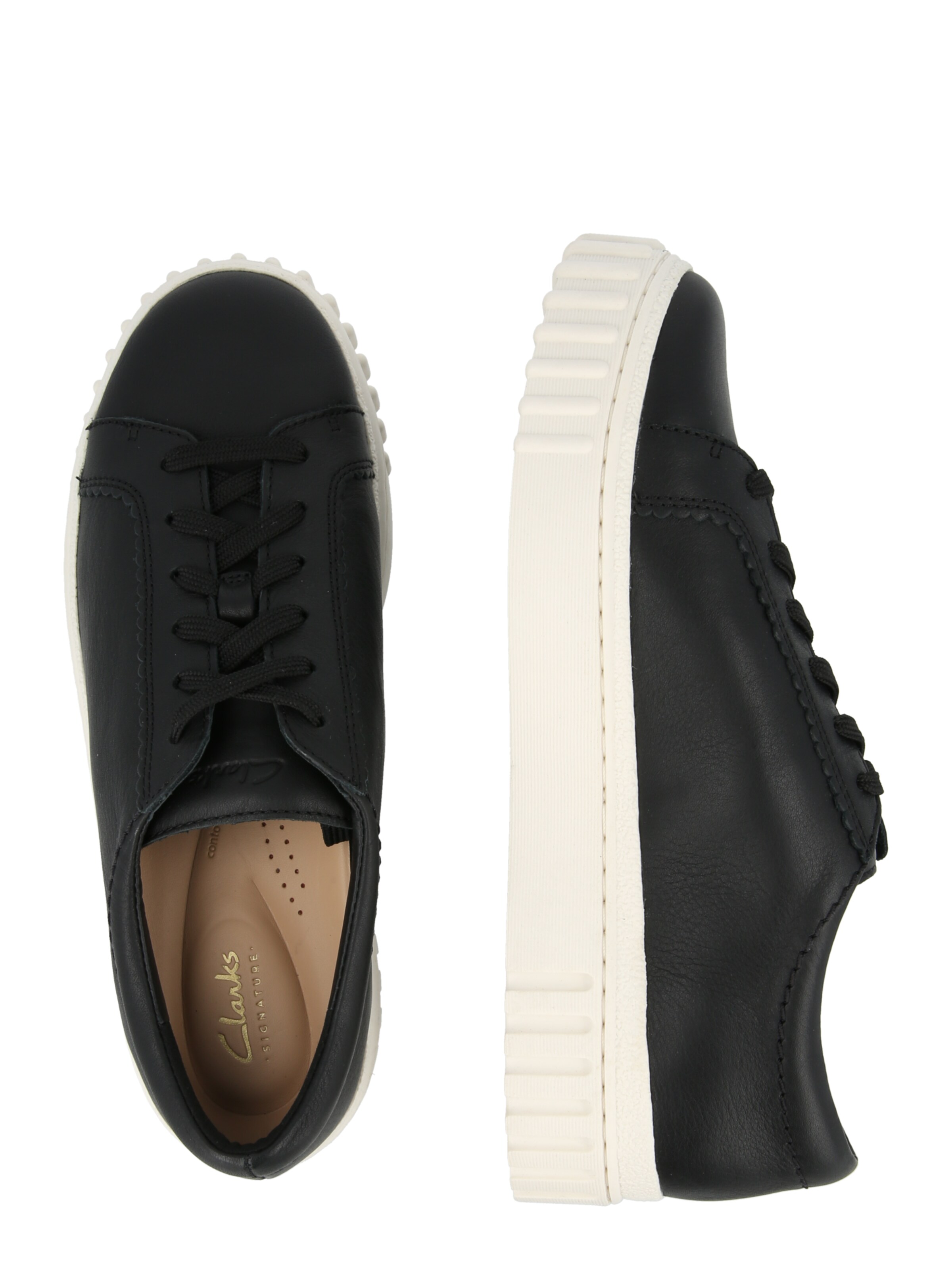 CLARKS Sneaker low 'Mayhill Walk' i sort
