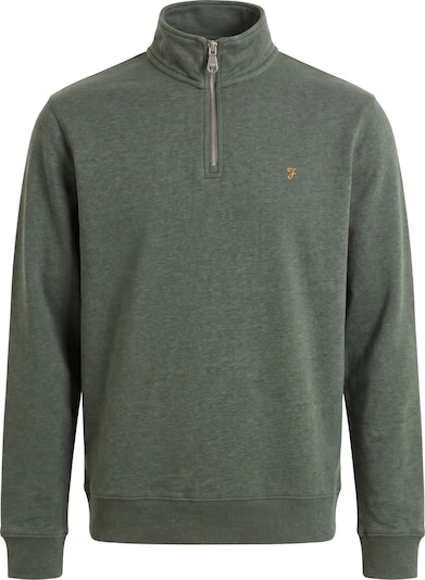 FARAH Sweatshirt 'ARNOLD' in S in dunkelgrün, Produktansicht