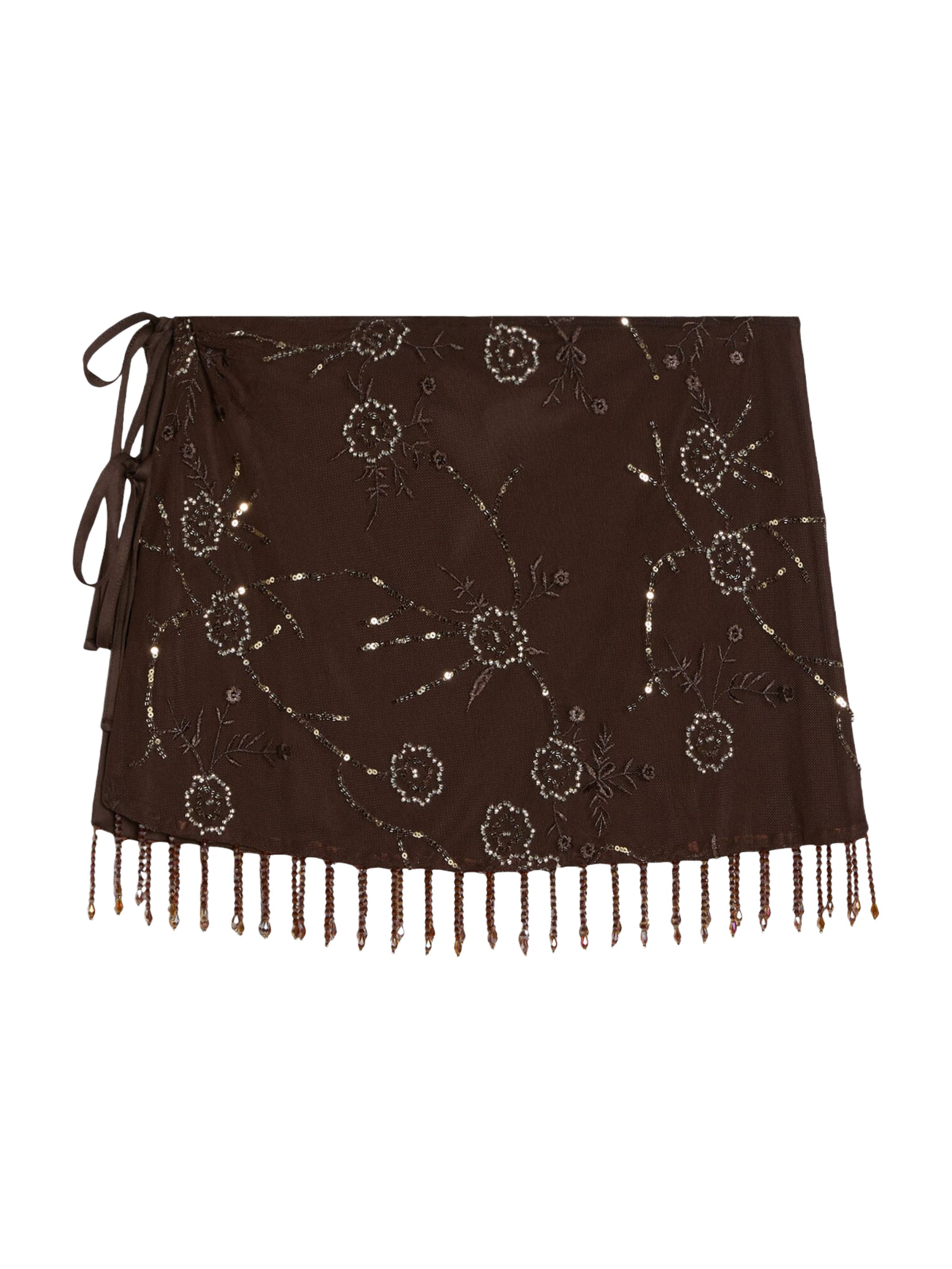 Bershka Plážová osuška - Hnedá