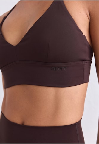 Aim'n Bustier Sport bh 'Sense' in Bruin