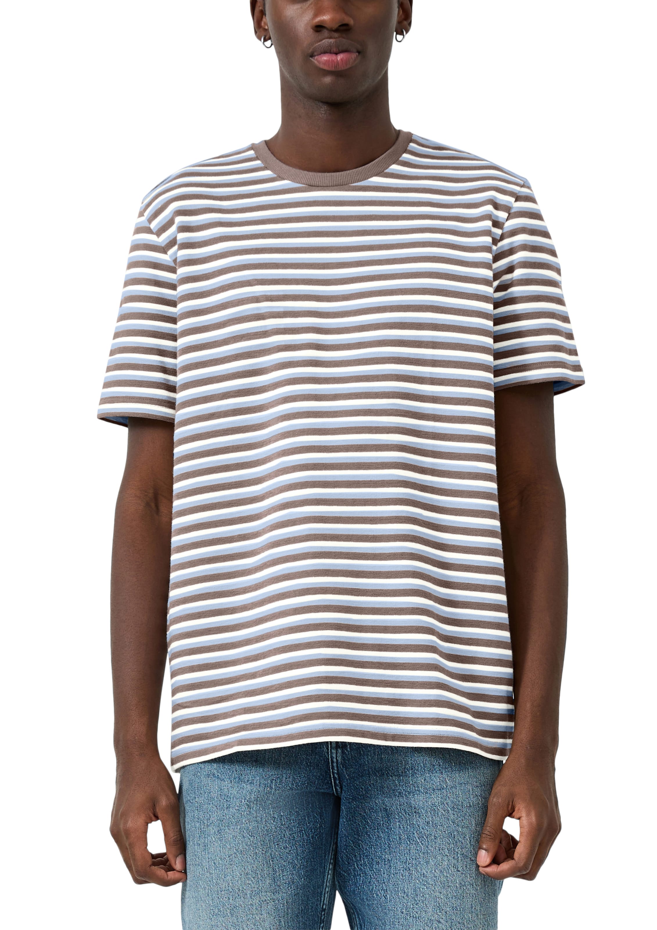 QS Shirt in Blauw