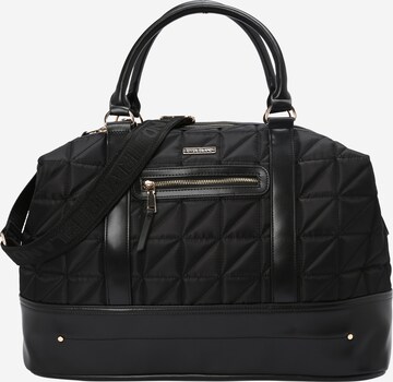 River Island - Bolsa de fin de semana en negro: frente