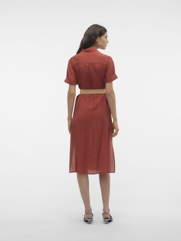 VERO MODA Jurk in Rood