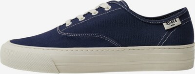 MANGO MAN Sneakers laag in de kleur Marine / Wit, Productweergave