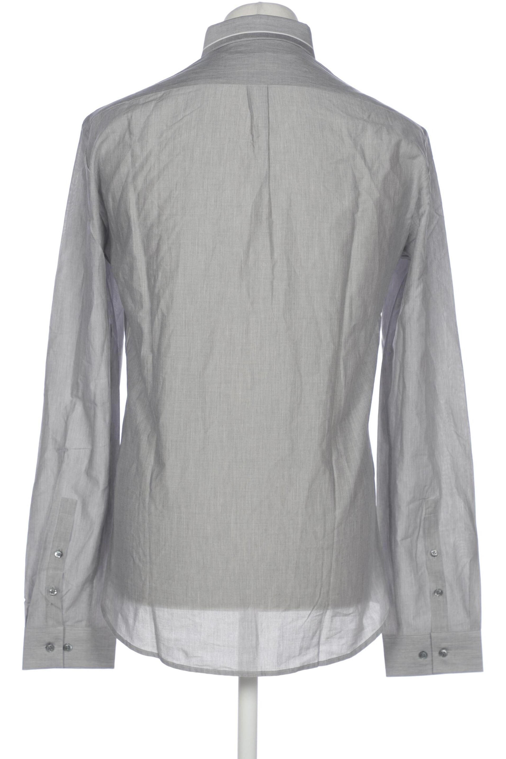 HUGO Button Up Shirt in L in Grey