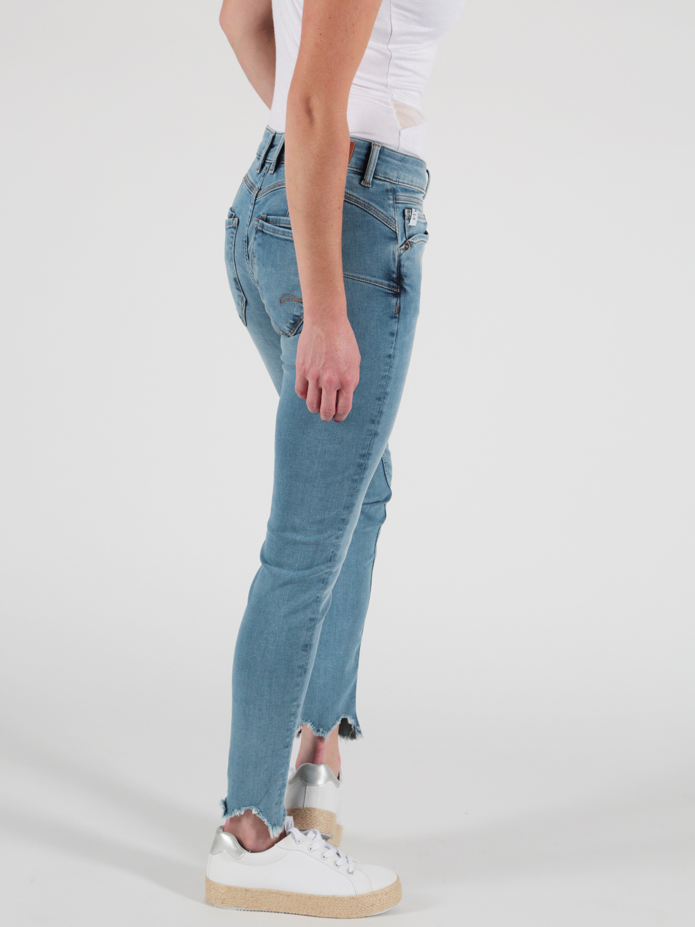 Frauen Große Größen Miracle of Denim Jeans 'Ellen' in Blau - VP40675
