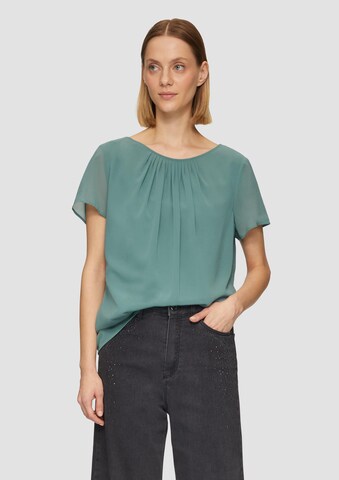 s.Oliver BLACK LABEL Blouse in Green: front