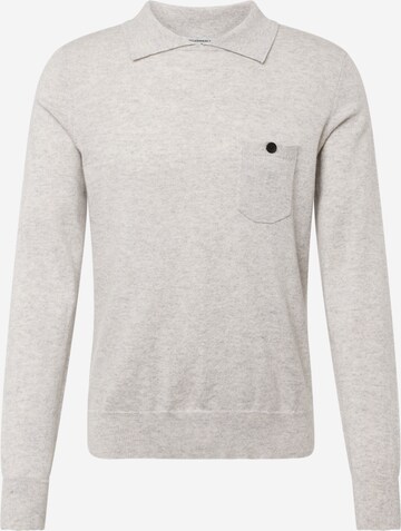 Pure Cashmere NYC Sweater in Grey: front