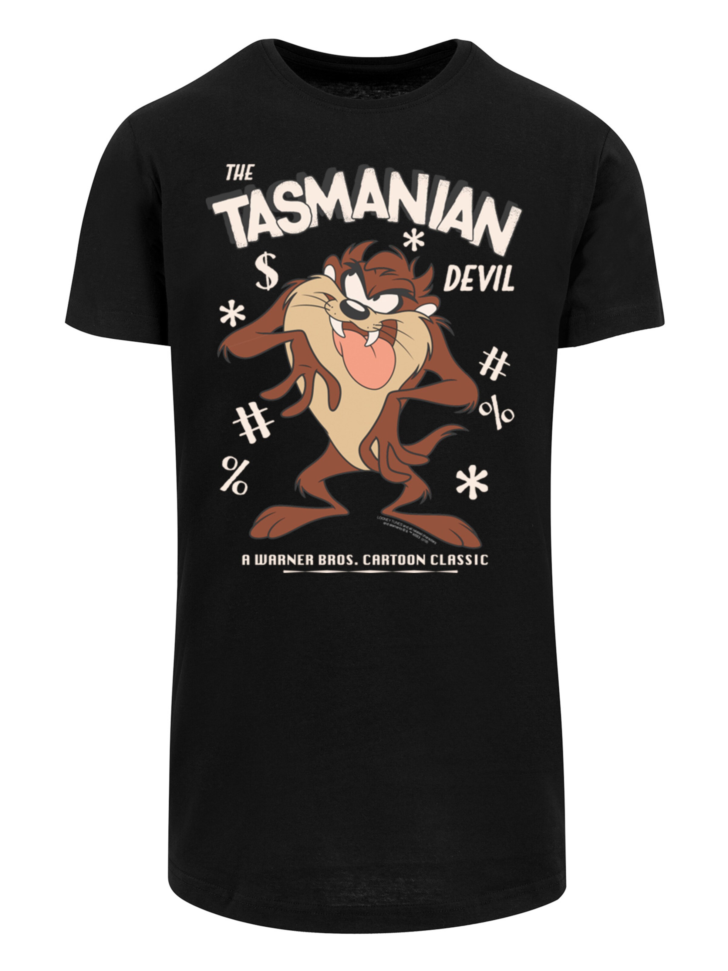 F4NT4STIC Shirt in Zwart: voorkant