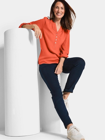Goldner Blouse in Oranje