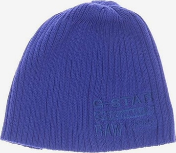 G-Star RAW Hat & Cap in One size in Blue: front