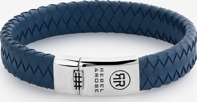 Rebel & Rose Armband in blau / silber, Produktansicht