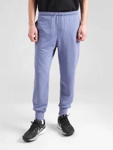 Nike Sportswear Tapered Broek 'Club Fleece' in Blauw: voorkant