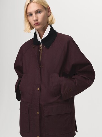 Parka de primăvară-toamnă 'NIAGARA' de la MANGO pe roșu