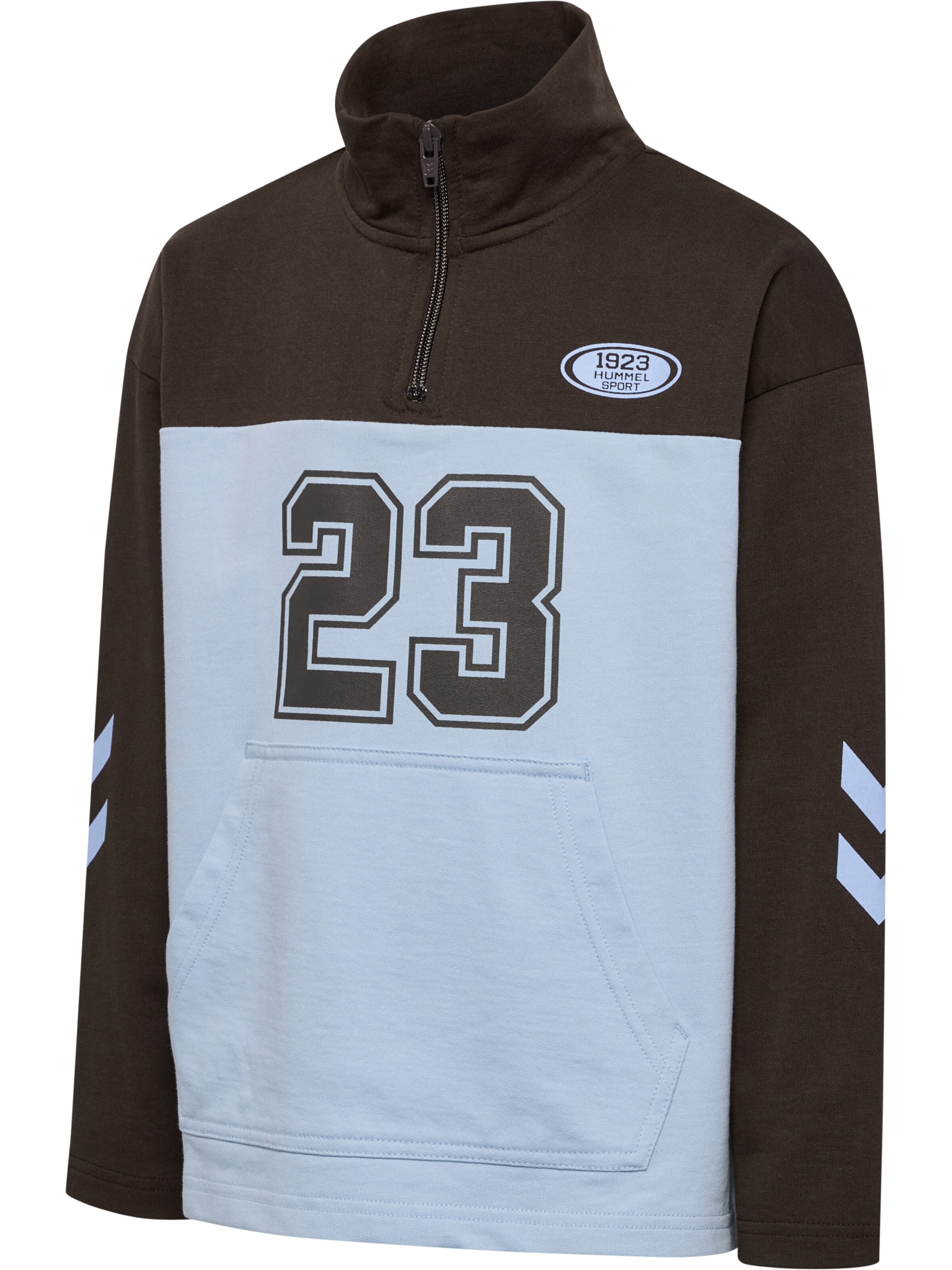 Hummel Sweatshirt 'Timmi' in Bruin