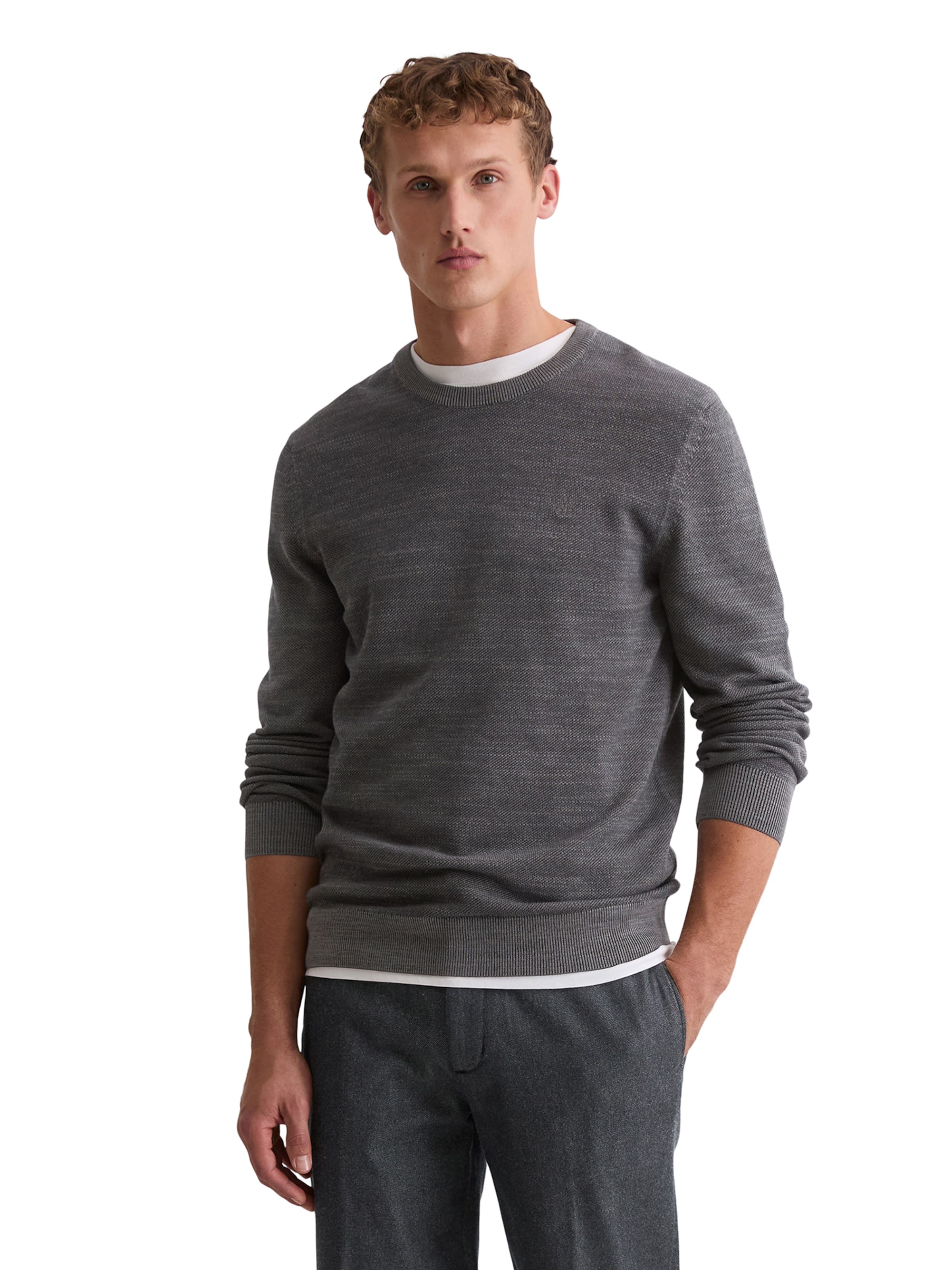 Marc O'Polo Tröja i grå: framsida