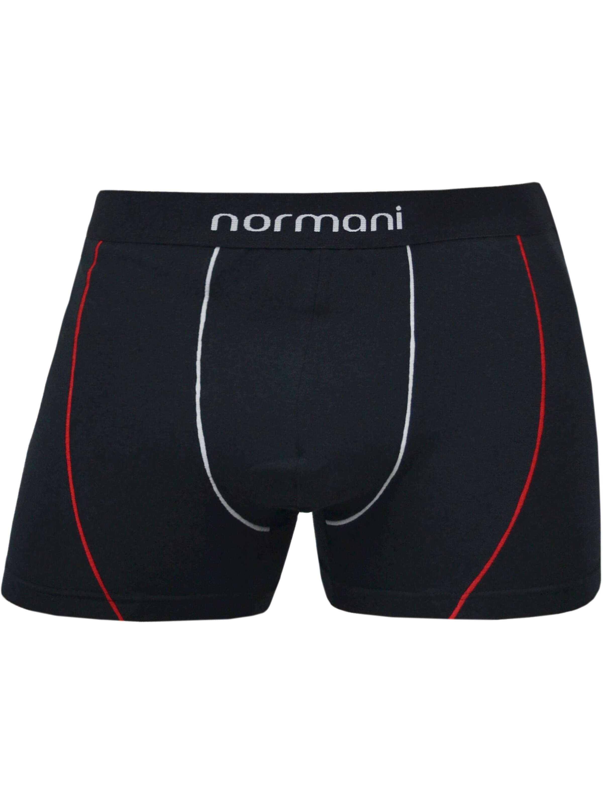 Boxers normani en noir : devant