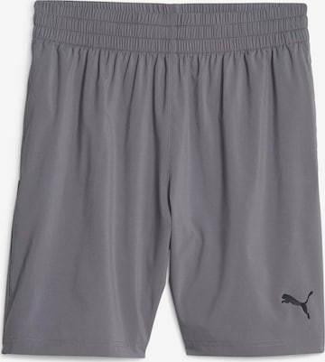 PUMA Workout Pants in Grey: front