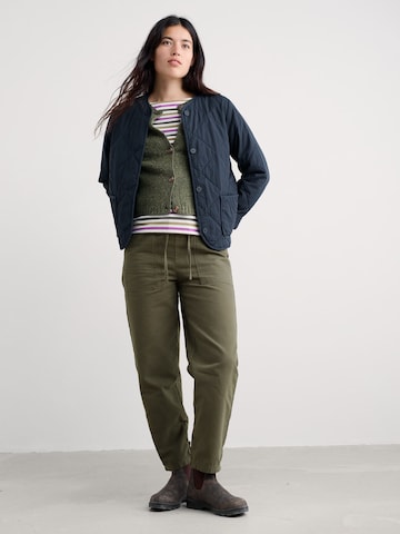 Seasalt Cornwall Gebreid vest 'Dawson Pick' in Groen