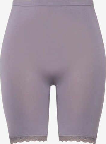 Skinny Pantalon modelant Ulla Popken en gris : devant