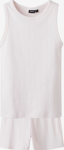 LMTD Pajamas in Pink: front