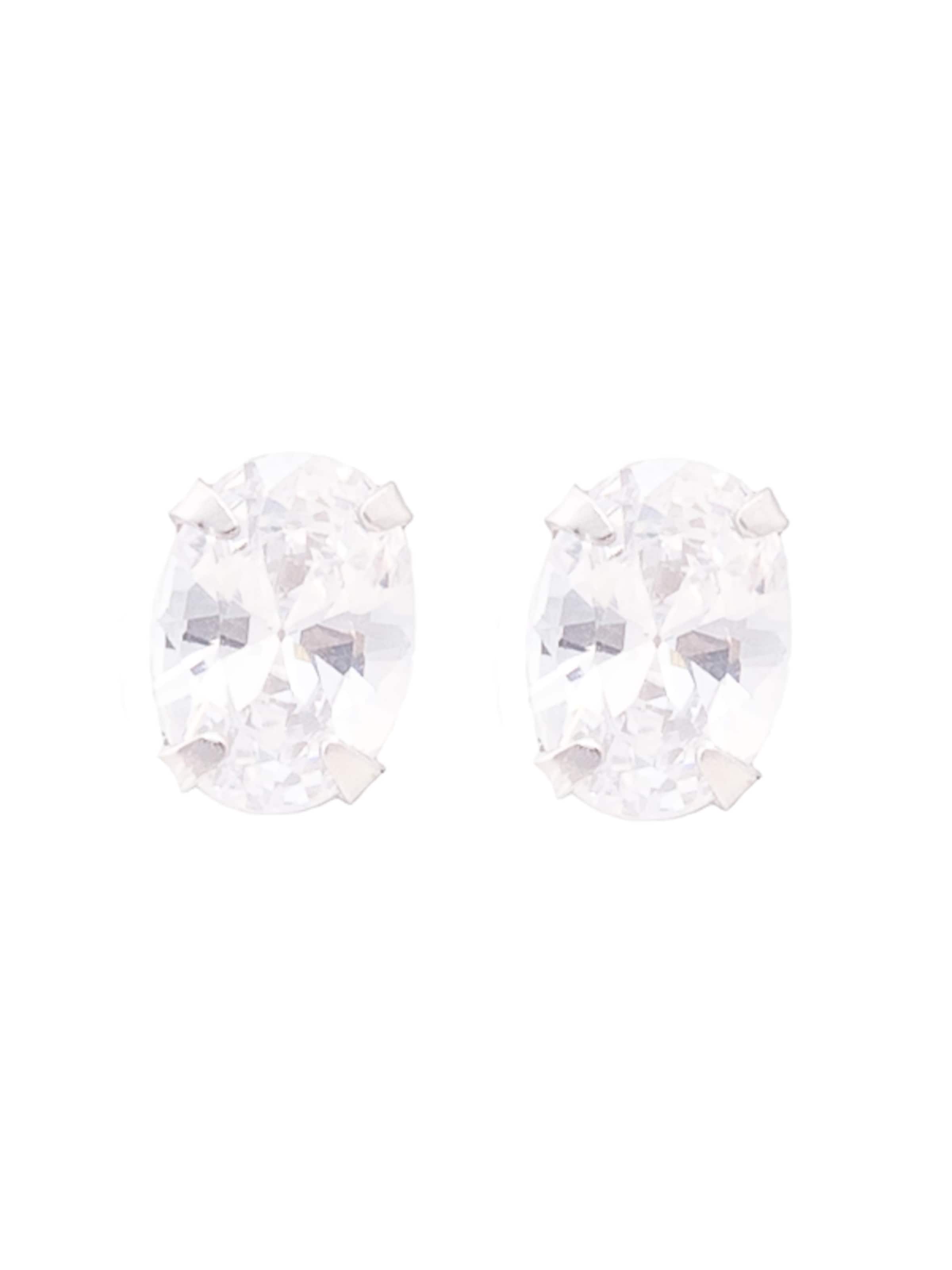 Luxenter Ohrringe 'Essential' in weiß, Produktansicht