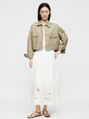 Gonna 'CARAVAN' di Weekend Max Mara in bianco