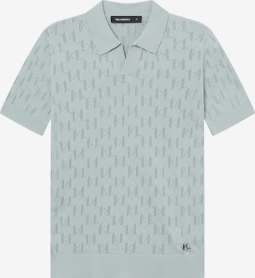 T-Shirt ' 655005 ' Karl Lagerfeld en bleu : devant