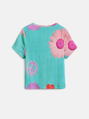 Tricou de la Desigual pe albastru
