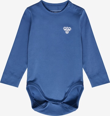 Hummel Romper/bodysuit 'Solid' in Blue: front