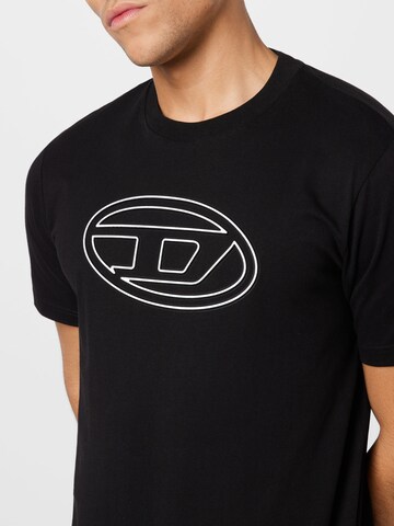 T-Shirt 'JUST' DIESEL en noir